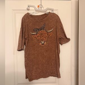 Highland Cow T shirt